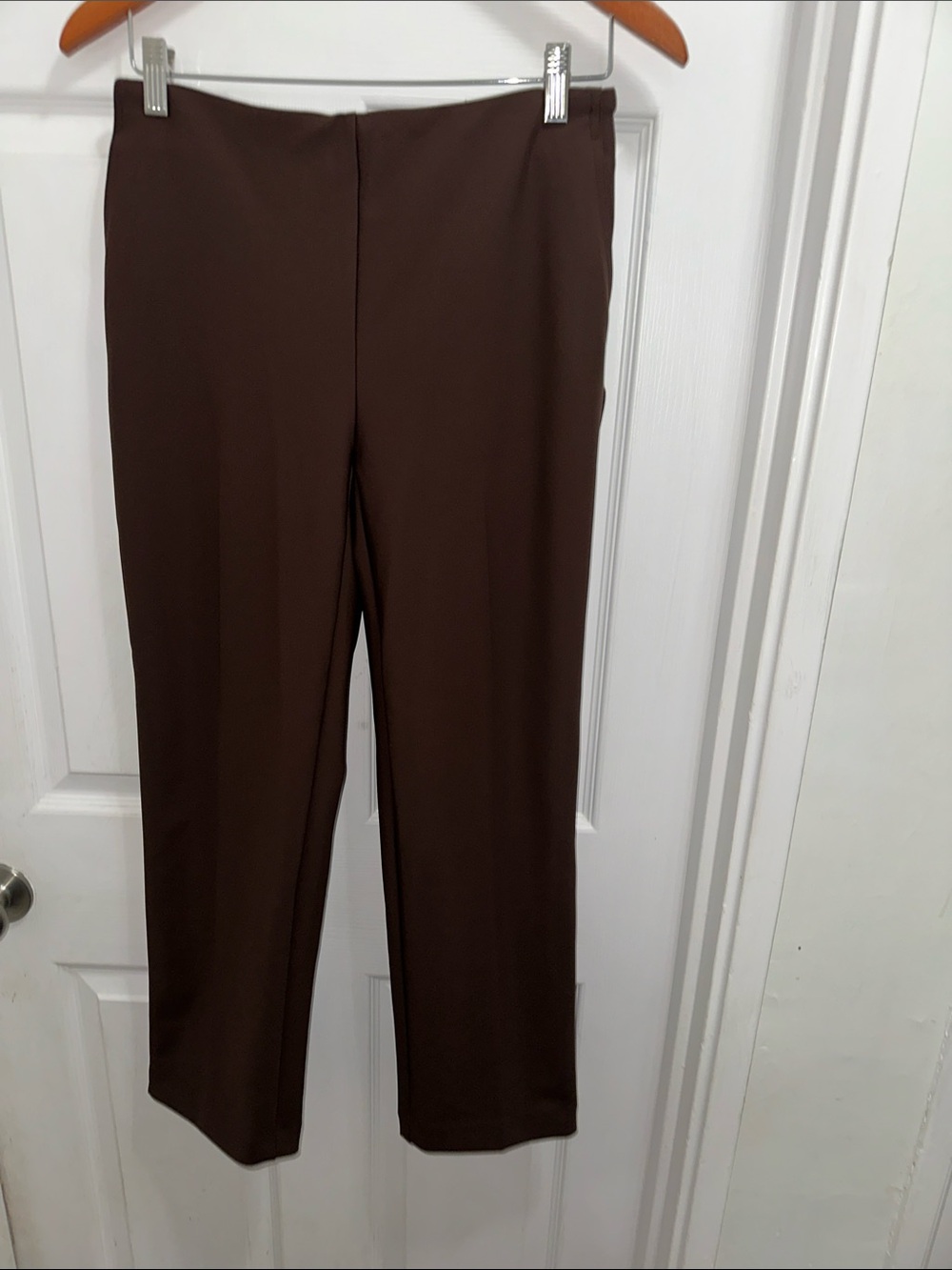 Christian Siriano  Brown Stretch Dress Pants